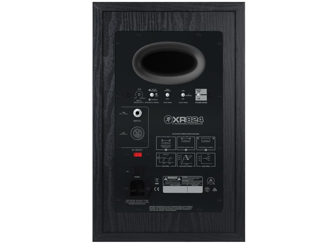 Mackie XR824 8" Powered Studio Monitor