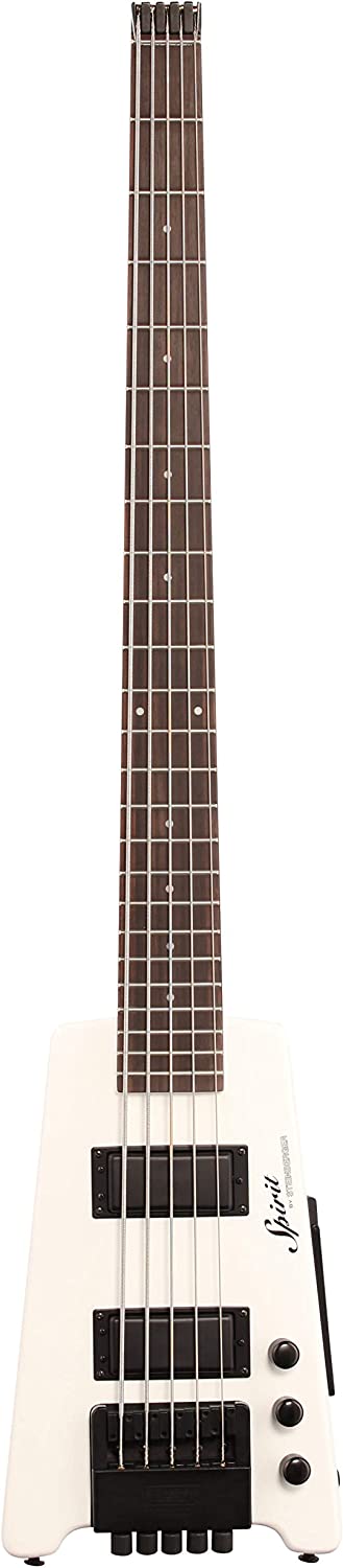 Steinberger Spirit XT-25 Standard 5-String Bass in White w/ Gig Bag