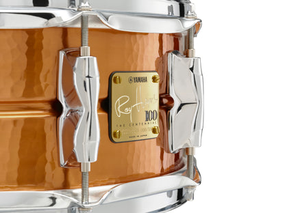 Yamaha Limited Edition Roy Haynes Signature 14x5.5 Hand Hammered Copper Snare Drum