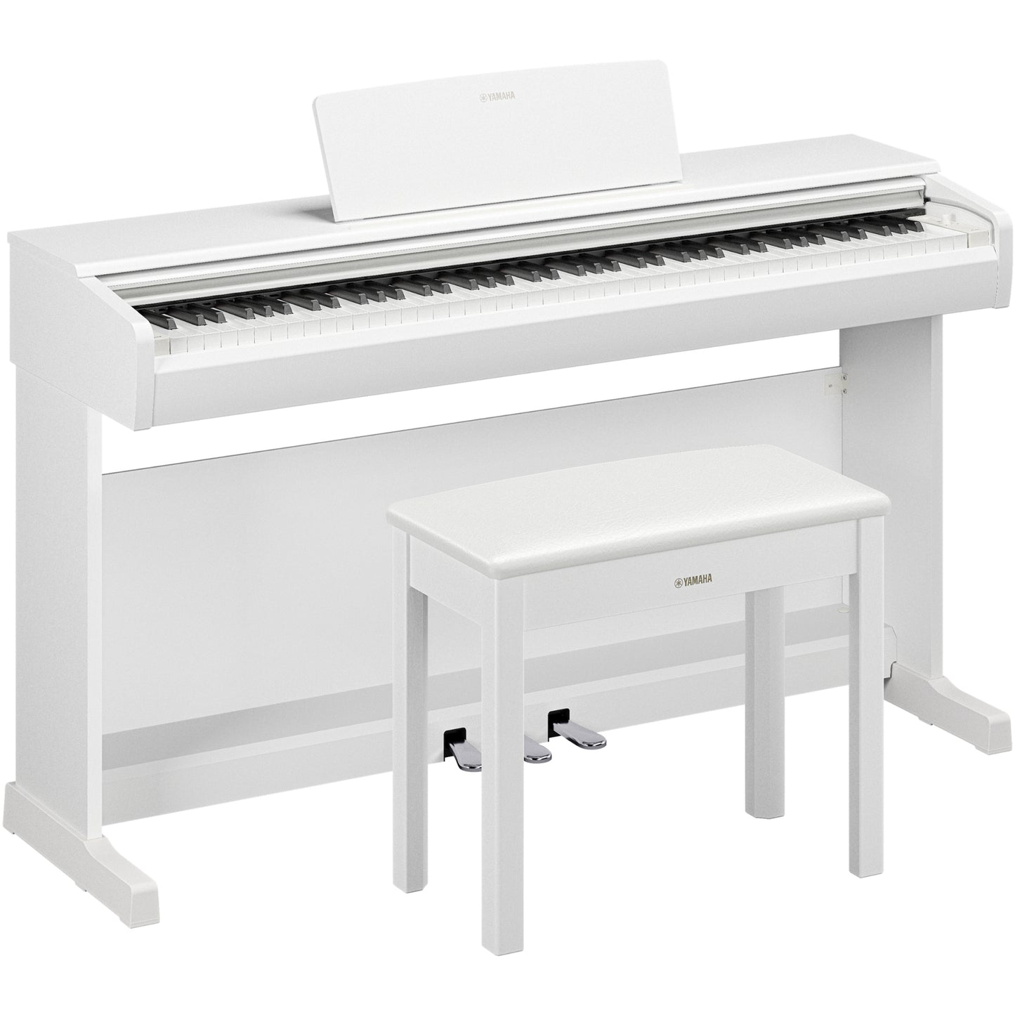 Yamaha YDP-146 Arius Upright Digital Piano - White