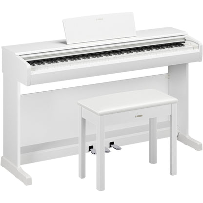 Yamaha YDP-146 Arius Upright Digital Piano - White