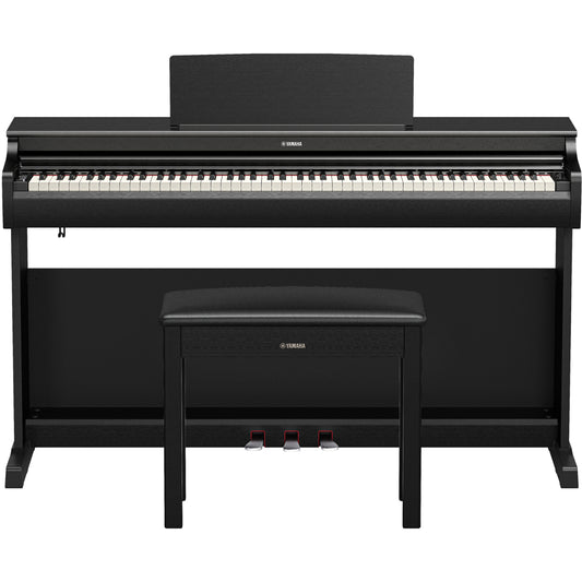 Yamaha YDP-166 Arius Upright Digital Piano - Black