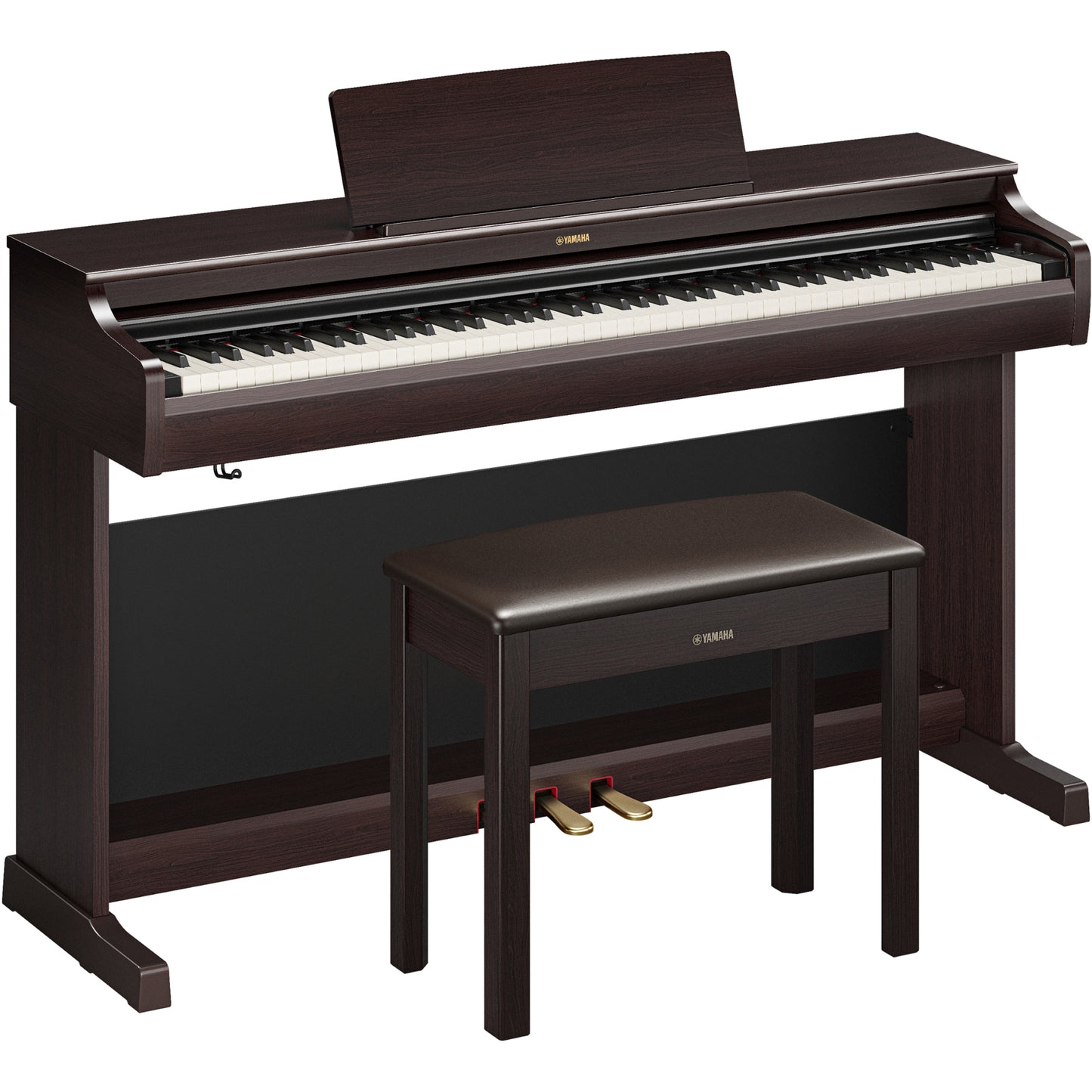 Yamaha YDP-166 Arius Upright Digital Piano - Rosewood