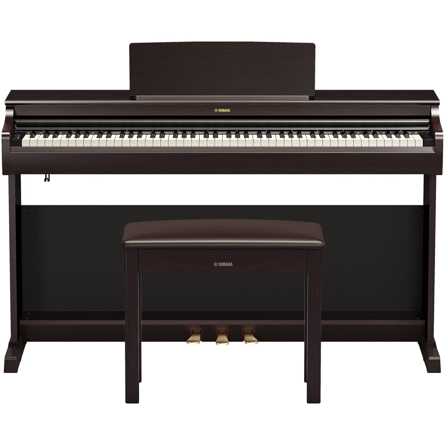 Yamaha YDP-166 Arius Upright Digital Piano - Rosewood