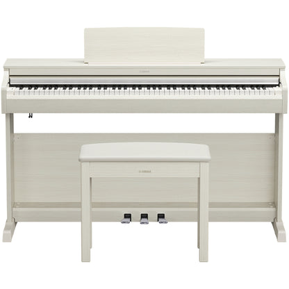 Yamaha YDP-166 Arius Upright Digital Piano - White Birch