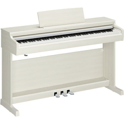 Yamaha YDP-166 Arius Upright Digital Piano - White Birch