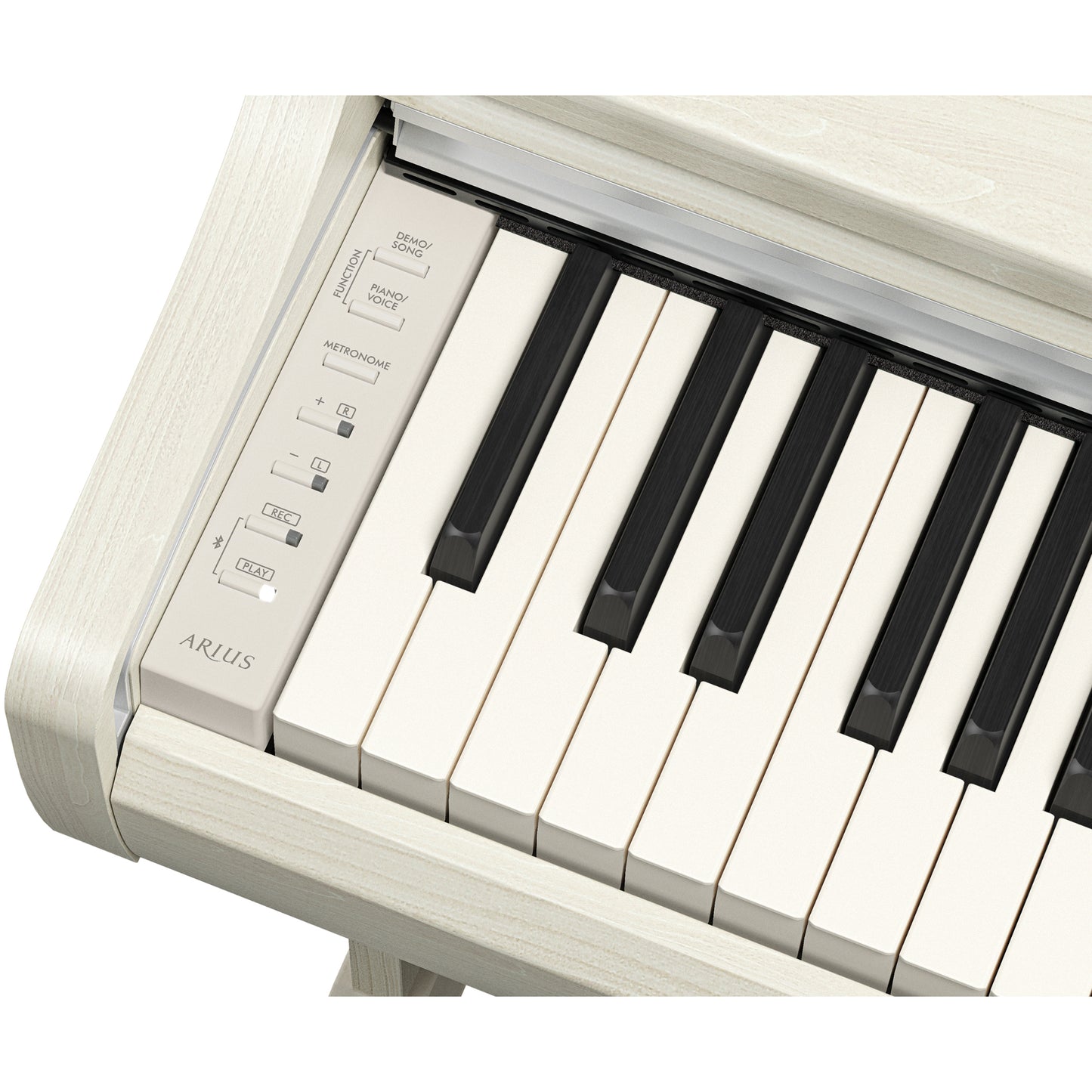 Yamaha YDP-166 Arius Upright Digital Piano - White Birch