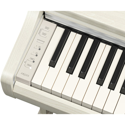 Yamaha YDP-166 Arius Upright Digital Piano - White Birch