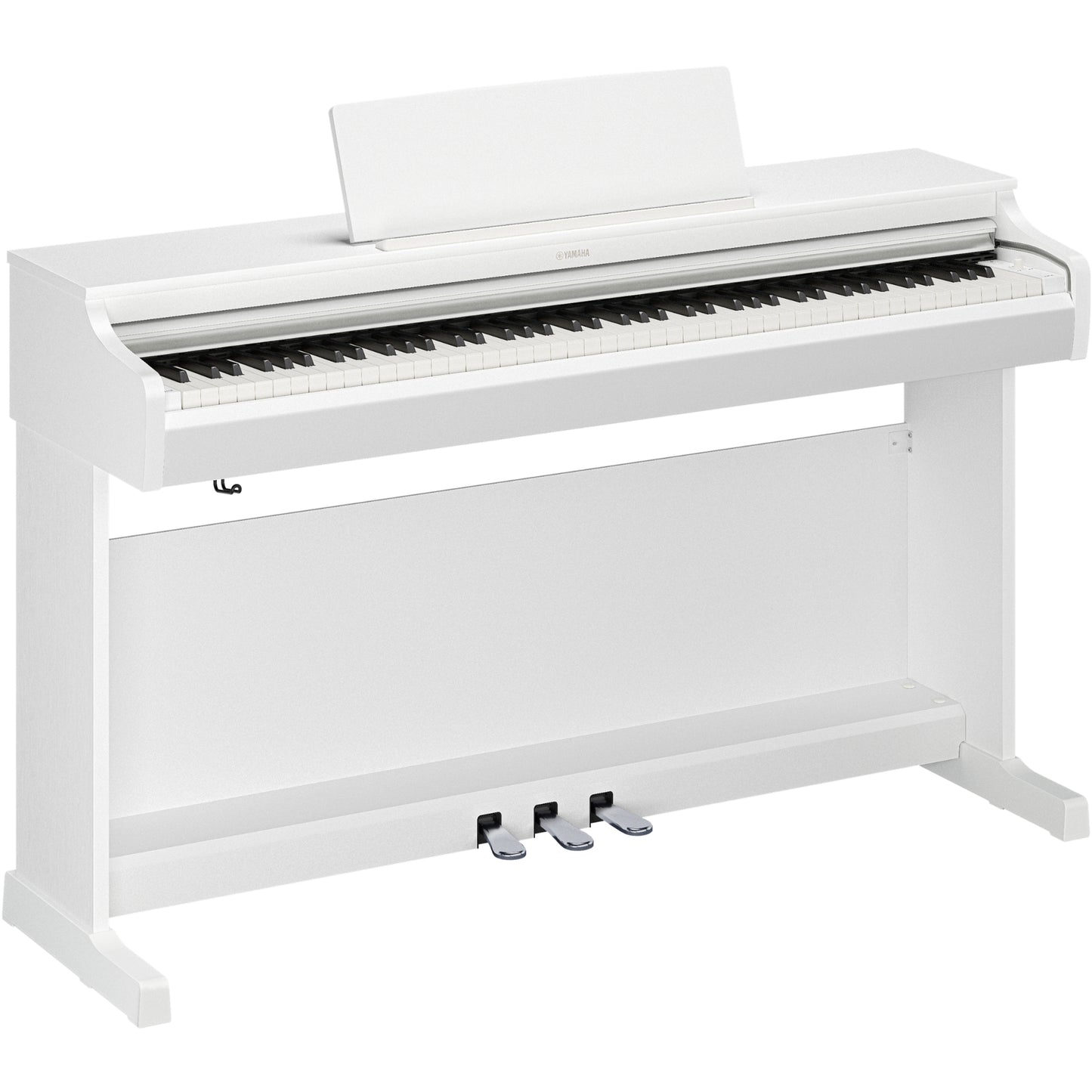 Yamaha YDP-166 Arius Upright Digital Piano - White