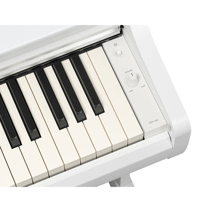 Yamaha YDP-166 Arius Upright Digital Piano - White