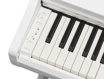 Yamaha YDP-166 Arius Upright Digital Piano - White