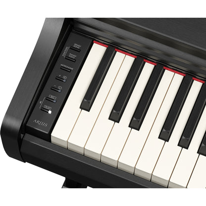 Yamaha YDP-166 Arius Upright Digital Piano - Black