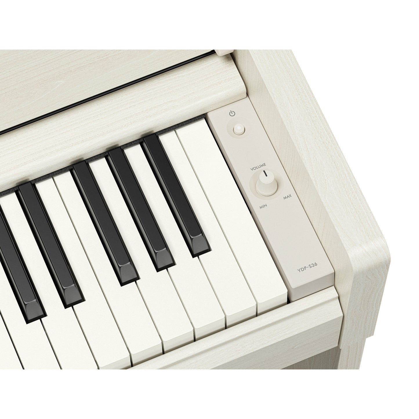 Yamaha YDP-S36 Arius Slim Upright Digital Piano - White Birch