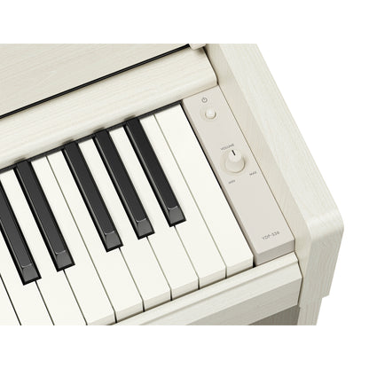 Yamaha YDP-S36 Arius Slim Upright Digital Piano - White Birch