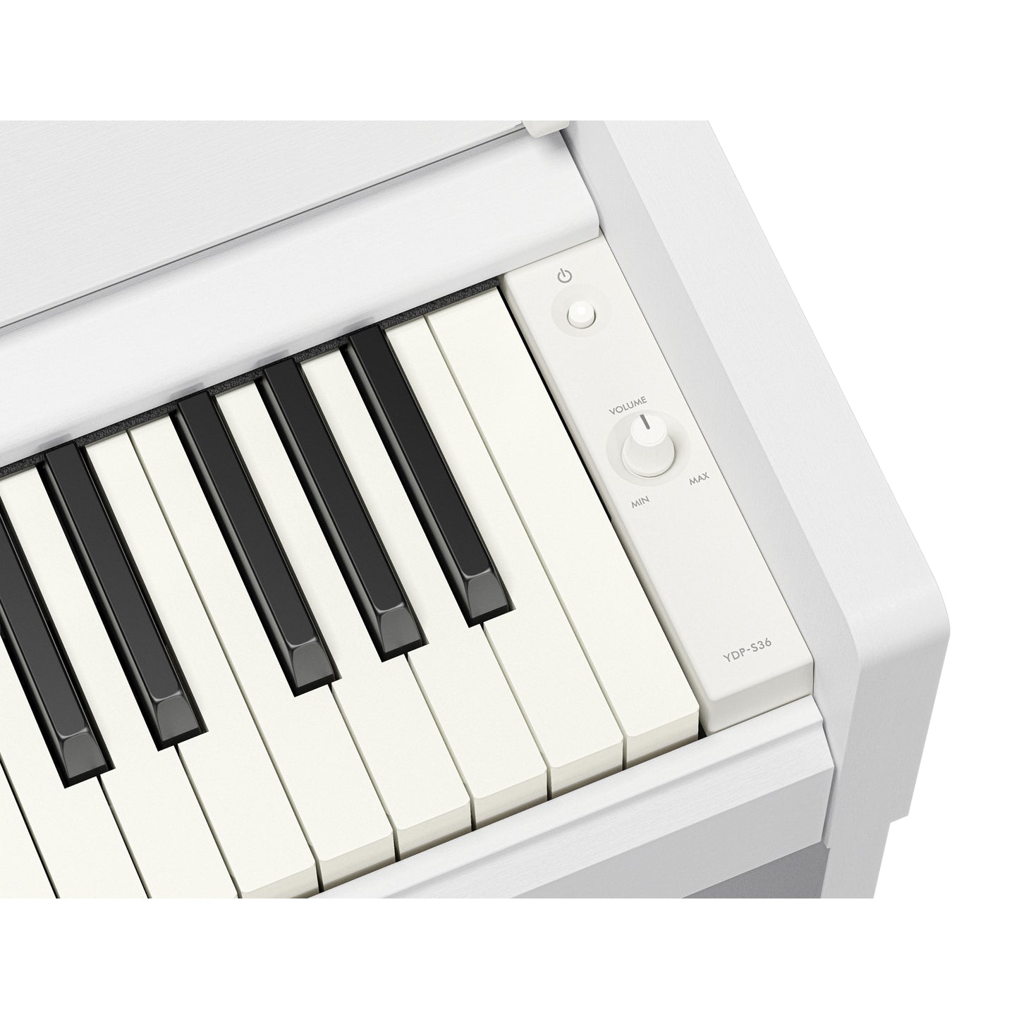 Yamaha YDP-S36 Arius Slim Upright Digital Piano - White