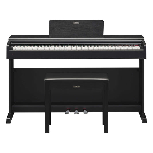 Yamaha YDP-144 Traditional Console Digital Piano with Bench - Black