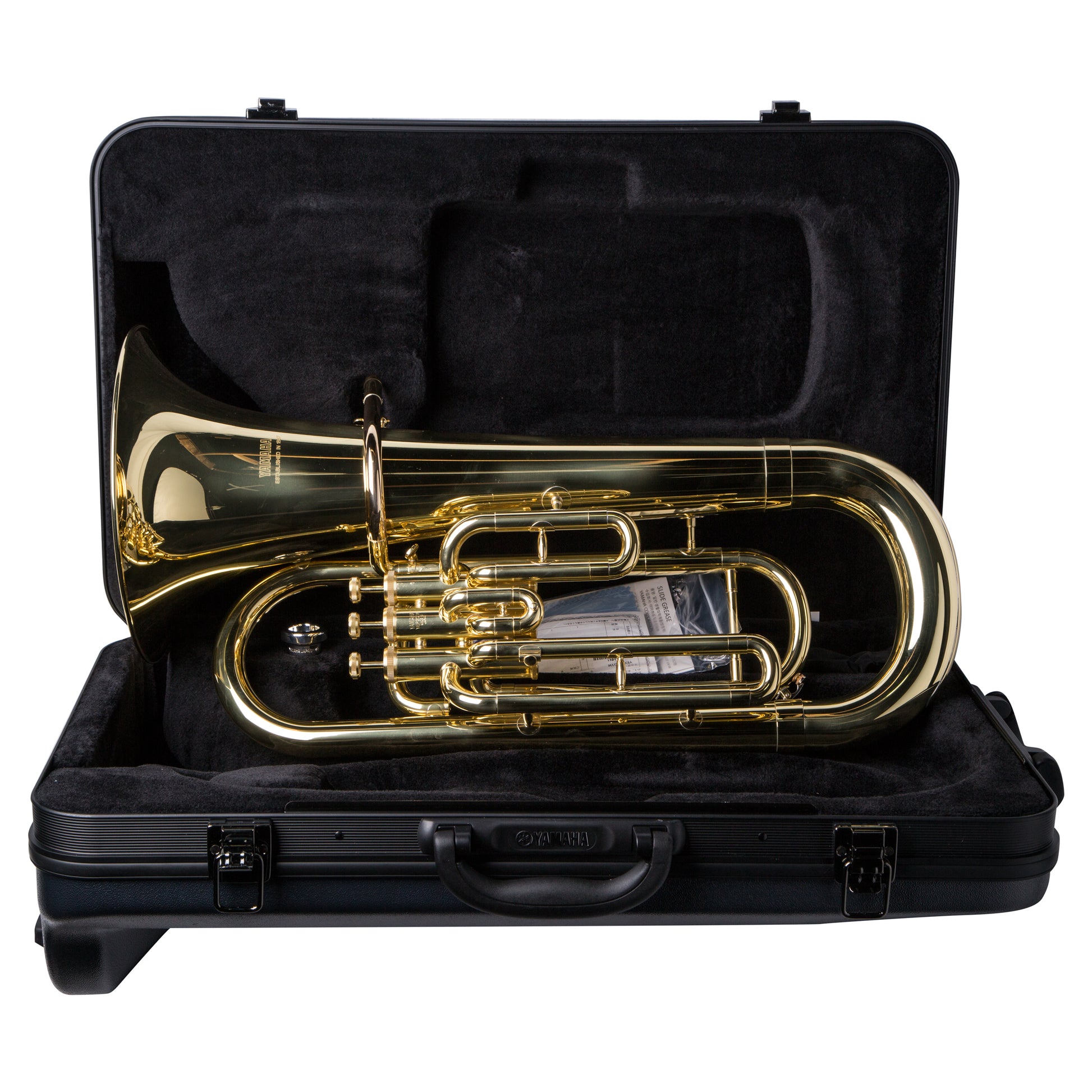 Yamaha YEP-201M Series Convertible Marching Bb Euphonium Silver Brass ...
