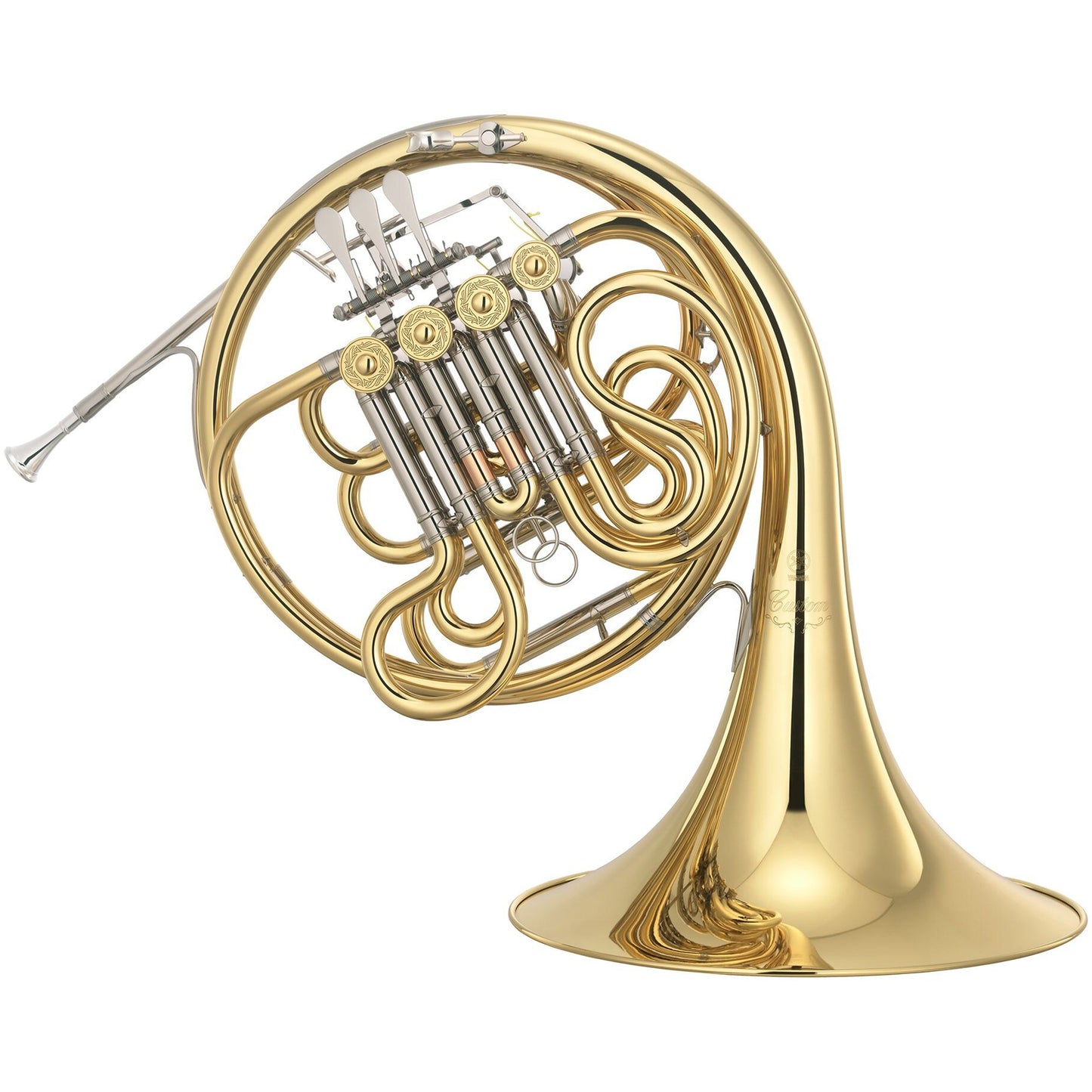 Yamaha YHR-871II Professional Double French Horn - Clear Lacquer