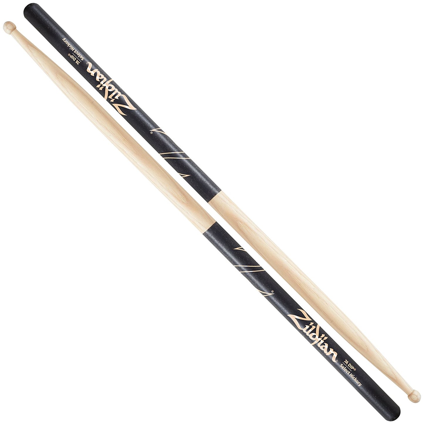 Zildjian 7A Wood Black Dip Drumsticks