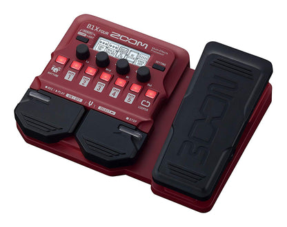Zoom B1X Four Bass Effects Processor with Expression Pedal