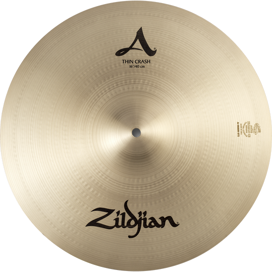 Zildjian 16” A Series Thin Crash Cymbal