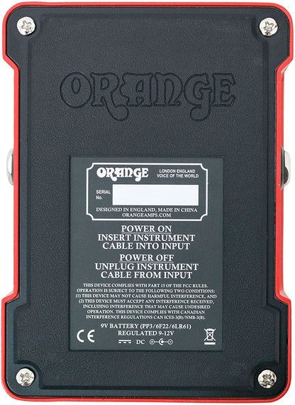 Orange Two Stroke Boost EQ Pedal