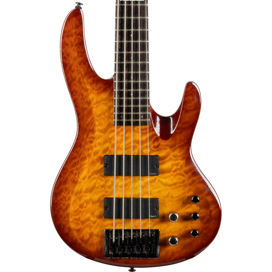 ESP LTD B405 5-String Electric Bass Guitar - Sunburst