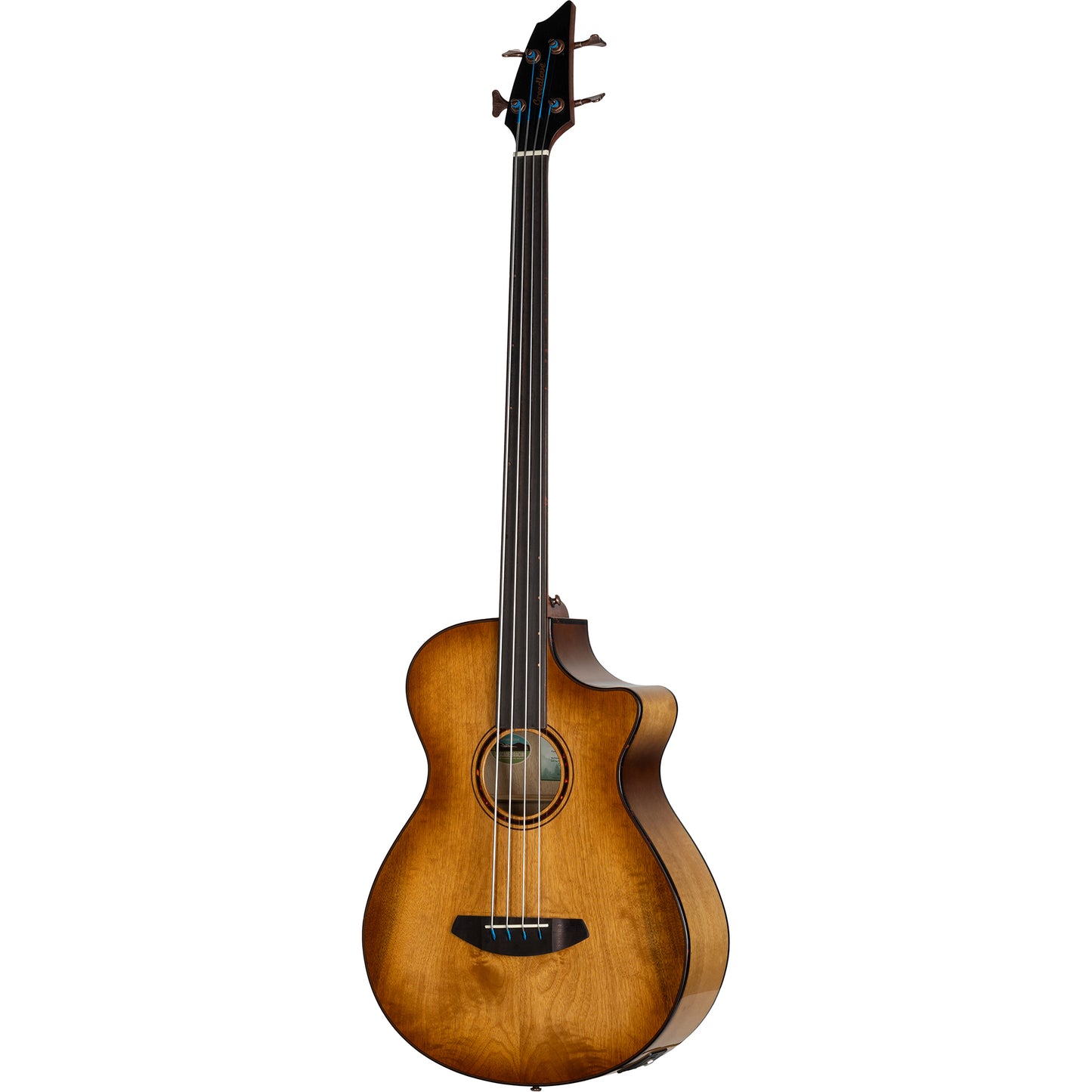Breedlove ECO Pursuit Exotic S Concerto CE Acoustic Electric Bass - Amber