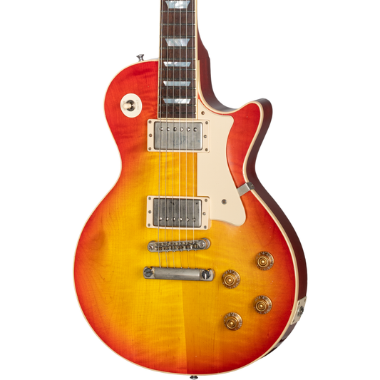 Heritage H-150 Artisan Aged Plain Top Electric Guitar - Cherry Sunburst