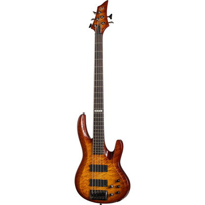 ESP LTD B405 Electric Bass - Amber Sunburst