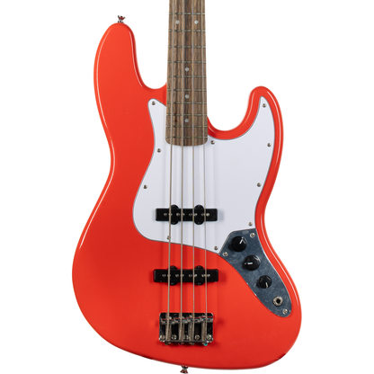 Squier Affinity Series Jazz Bass - Laurel Fingerboard, Race Red