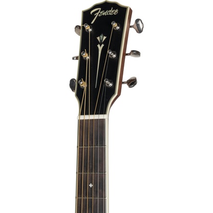 Fender Paramount PD-220E Dreadnought Acoustic Electric Guitar - Aged Cognac Burst