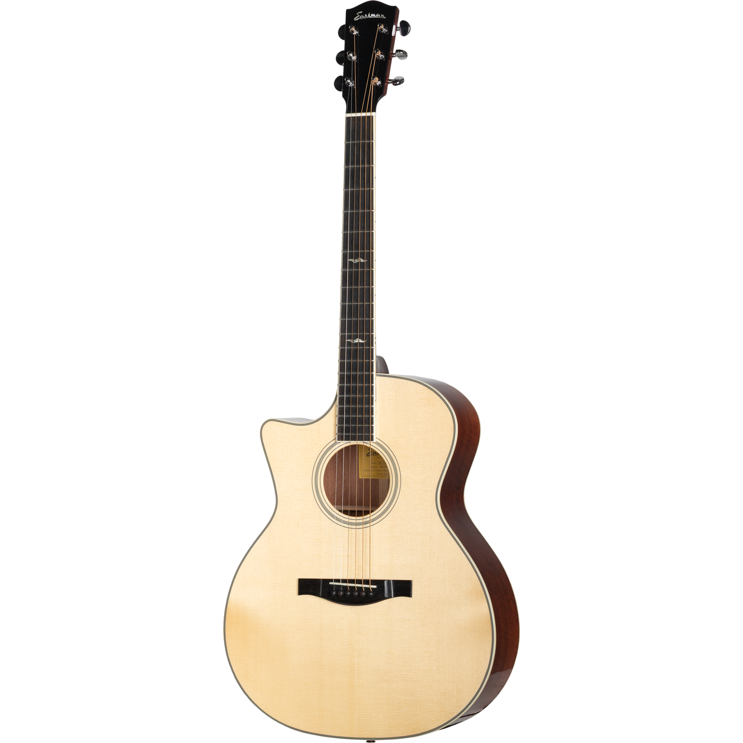 Eastman AC322CEL Left Handed Acoustic Electric Guitar - Natural