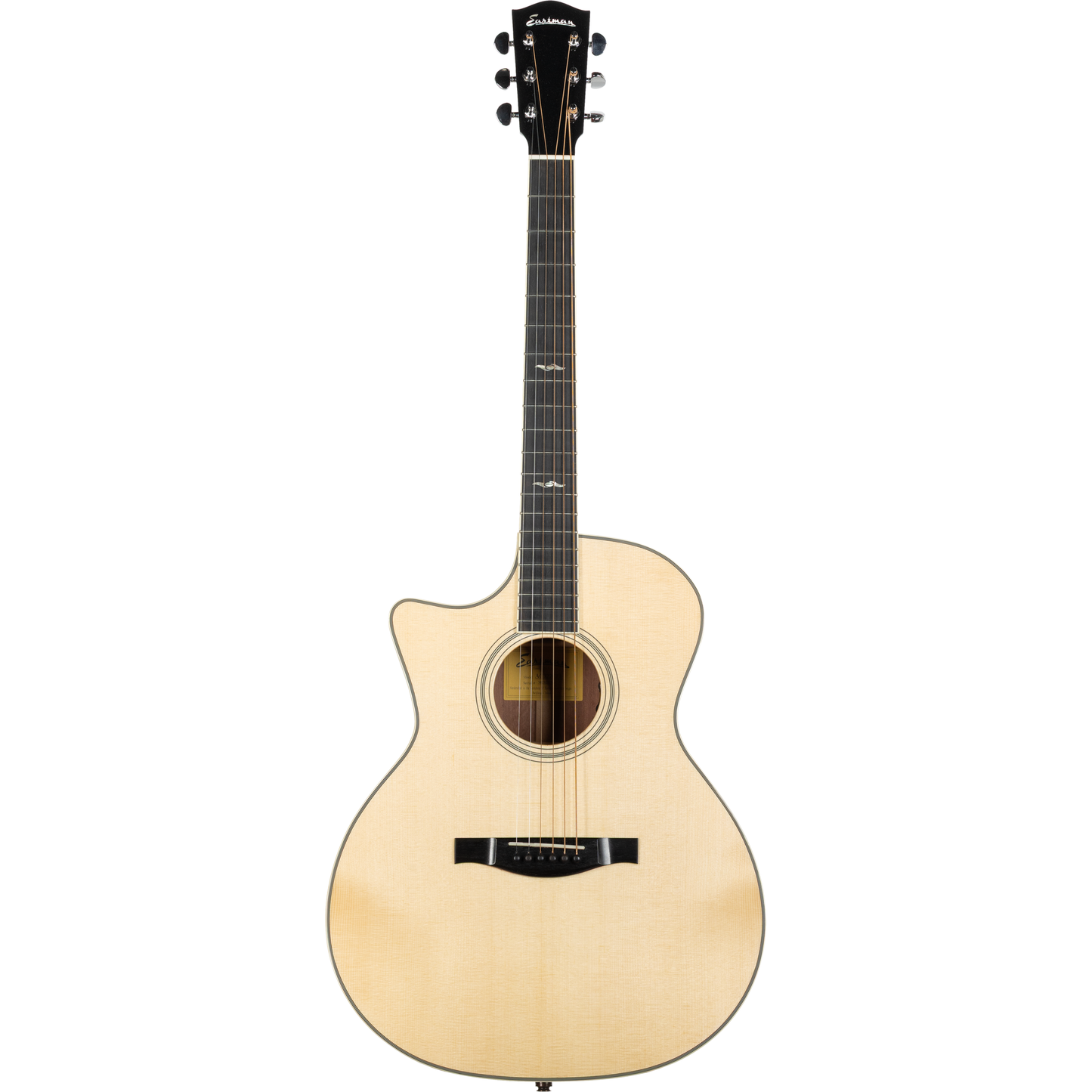 Eastman AC322CEL Left Handed Acoustic Electric Guitar - Natural