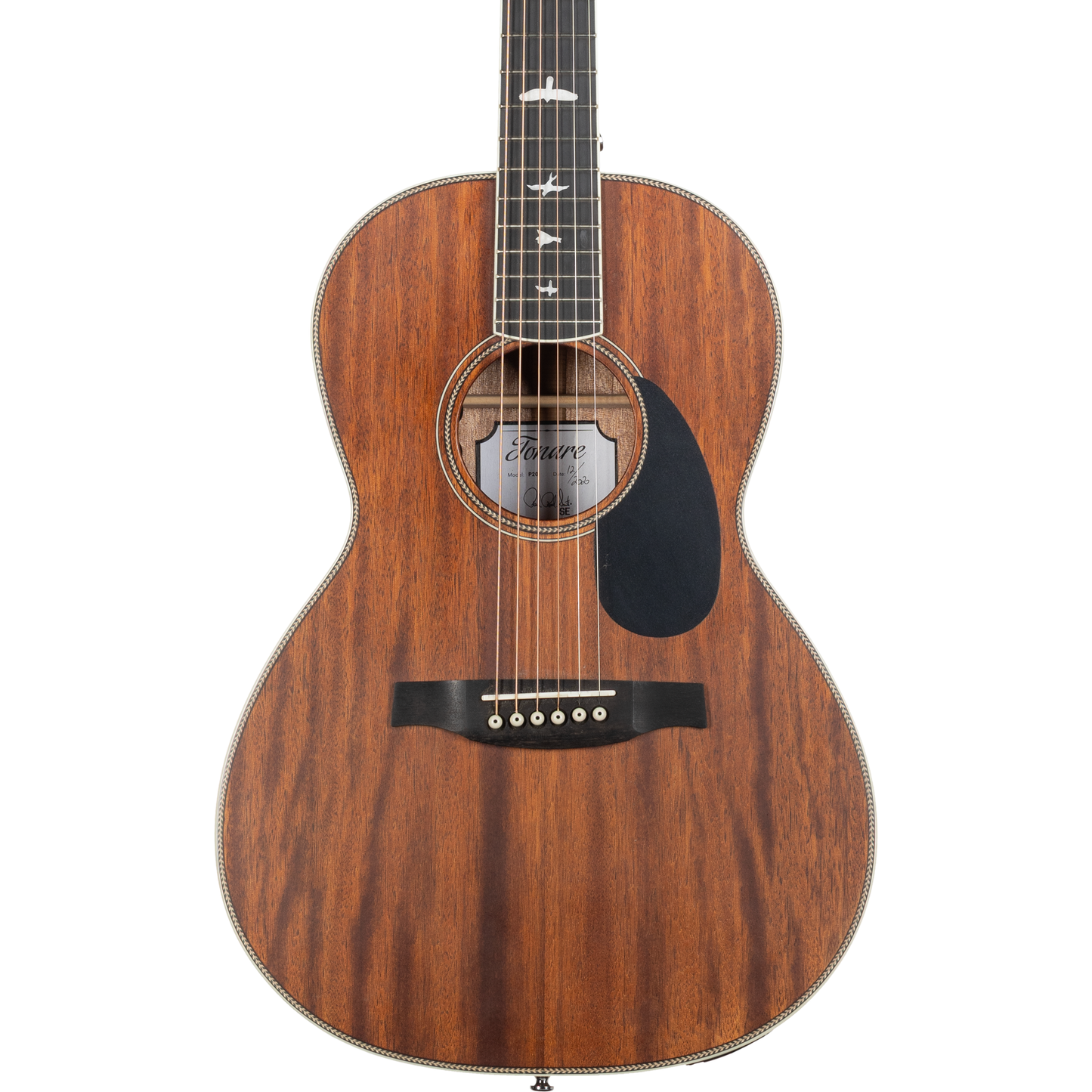 PRS 2020 SE P20 Parlor All Mahogany Acoustic Electric Guitar