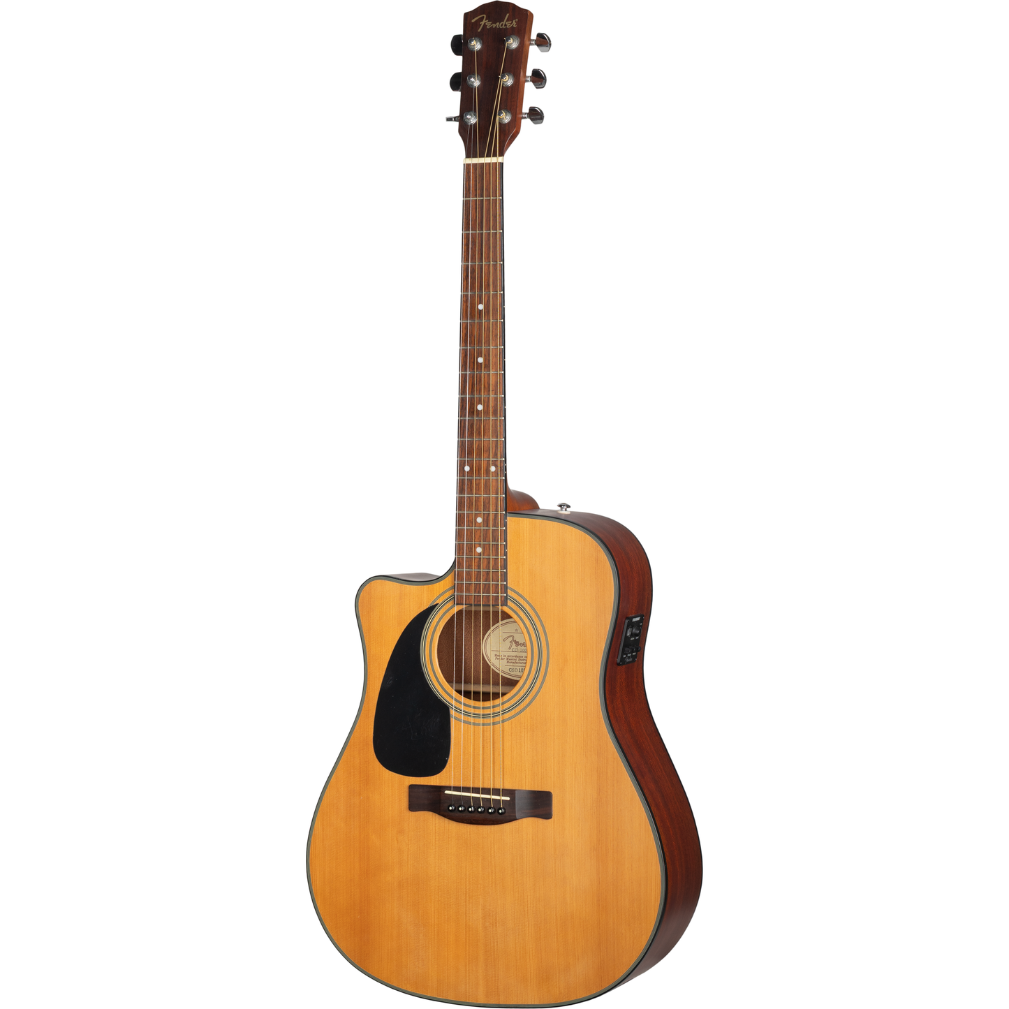 Fender CD 100CE Left Handed Acoustic Electric Guitar - Natural