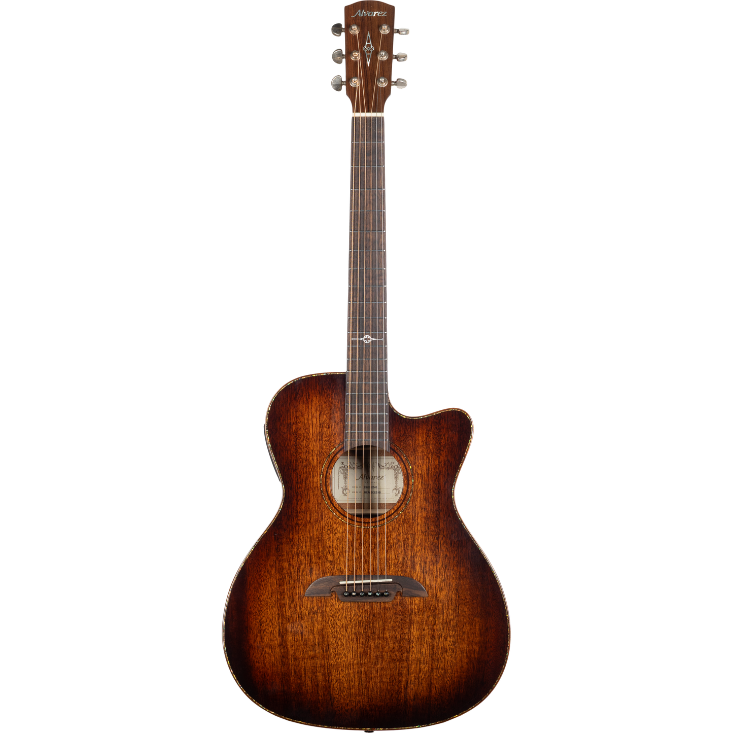 Alvarez MFA66CESHB Acoustic Electric Guitar - Shadowburst