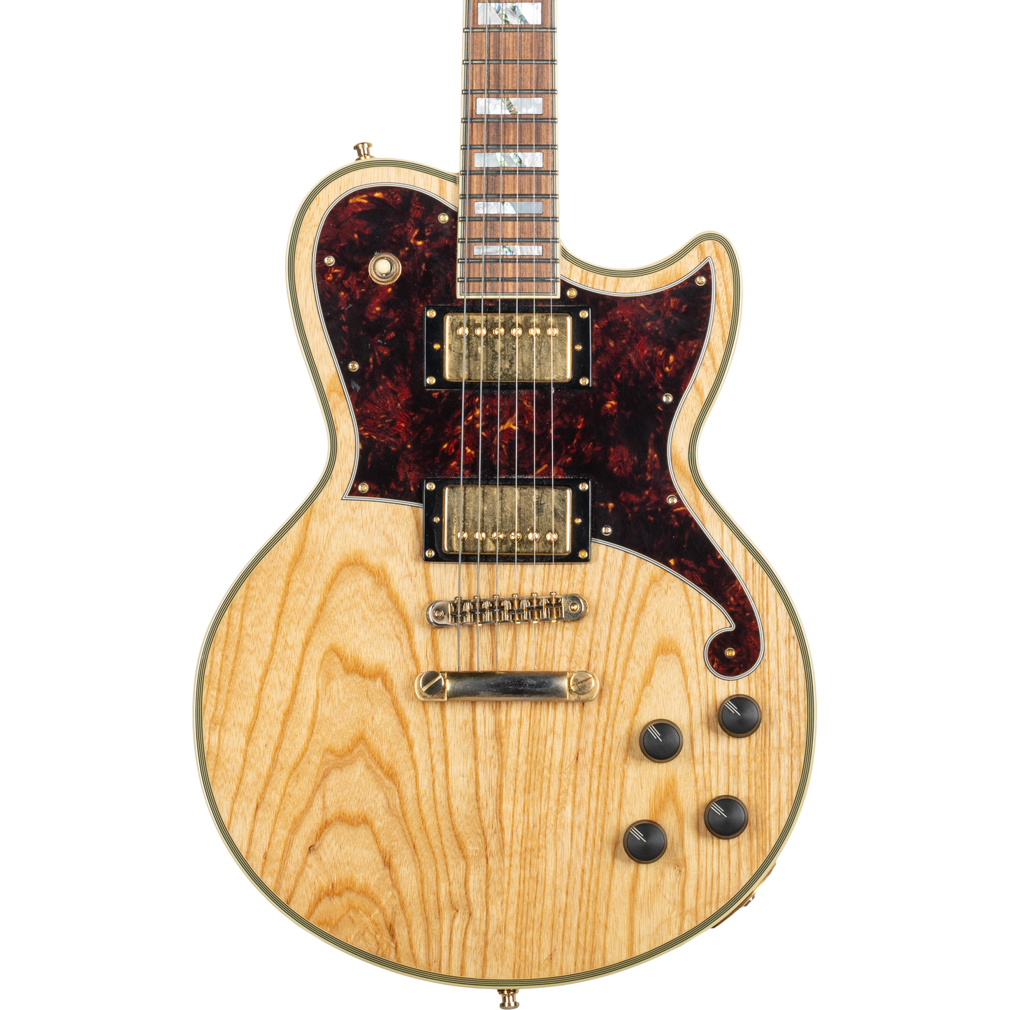 D'Angelico Deluxe Atlantic Electric Guitar - Natural