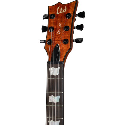 ESP LTD EC-1000 Eclipse Koa Electric Guitar - Natural