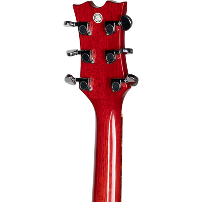 Dean Guitars Exotica Quilt Ash Acoustic Electric Guitar - Trans Cherry Sunburst