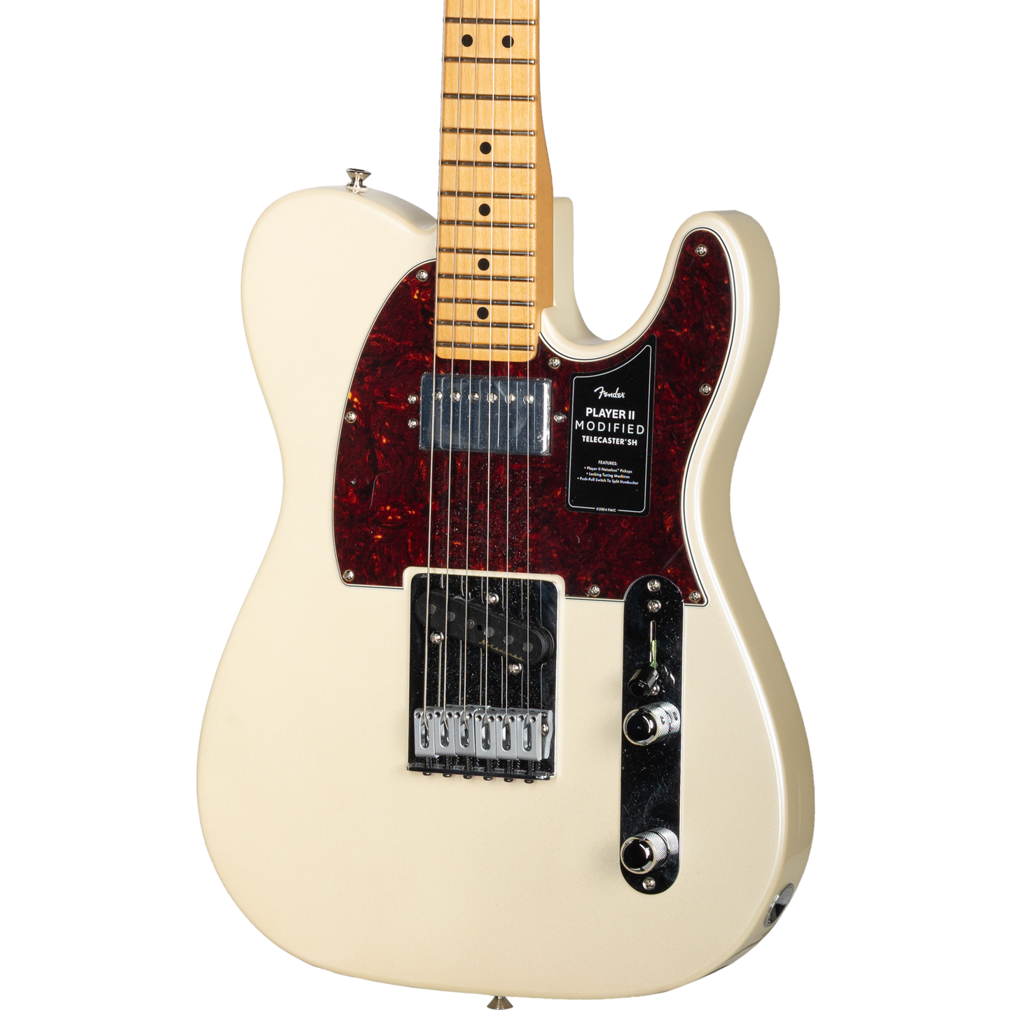 Fender Player II Modified Telecaster SH - Maple Fingerboard, Olympic Pearl