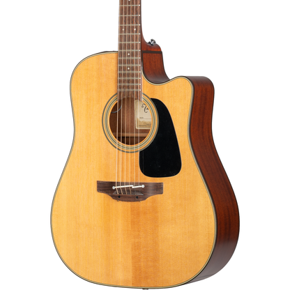 Takamine P2DC Dreadnought Cutaway Acoustic Electric Guitar - Natural Satin