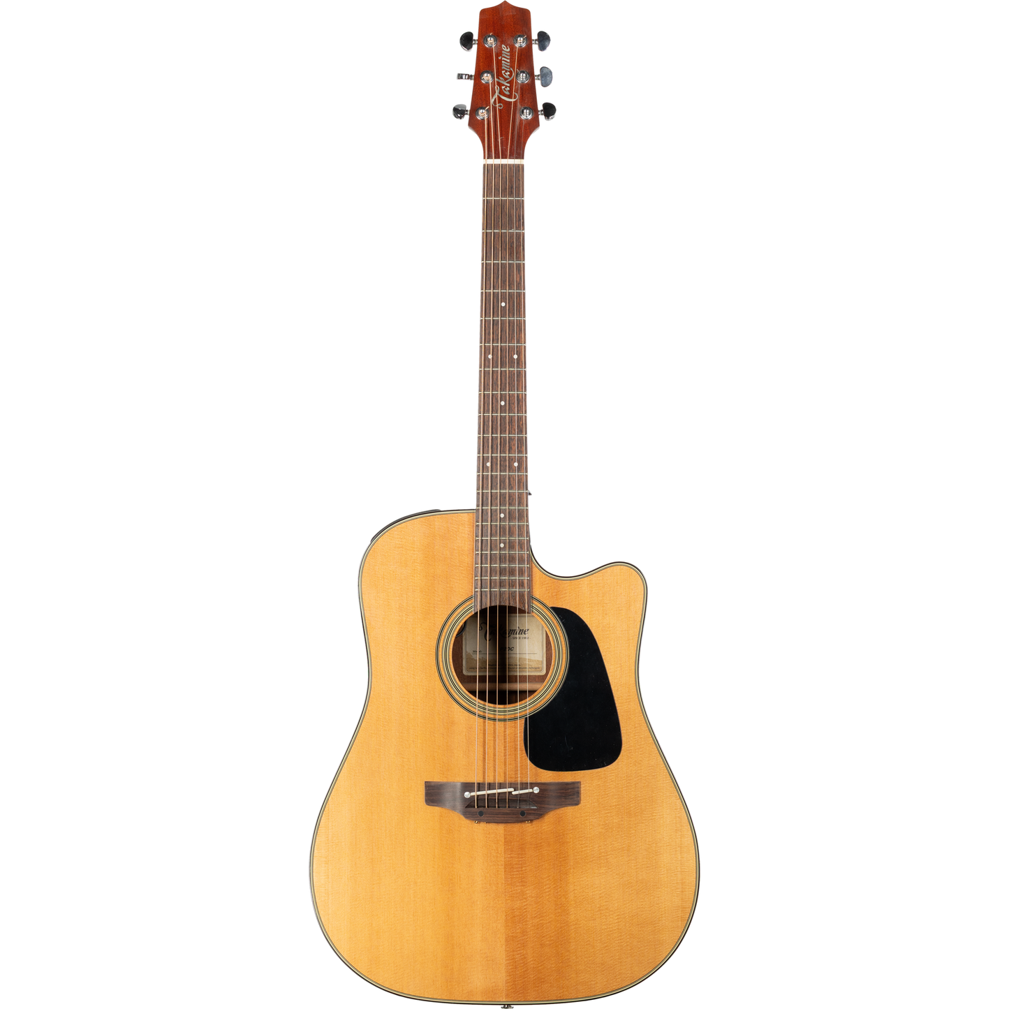 Takamine P2DC Dreadnought Cutaway Acoustic Electric Guitar - Natural Satin
