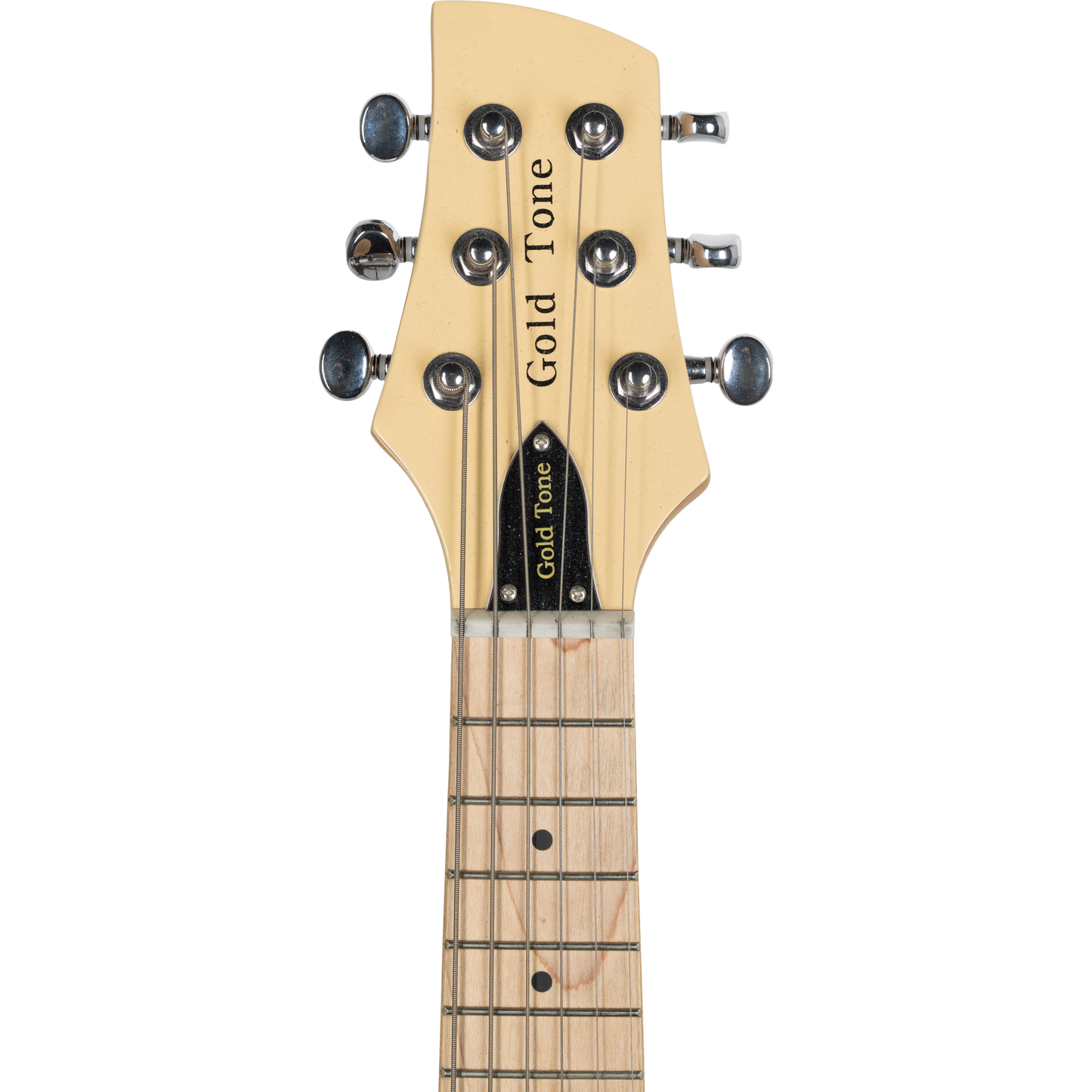 Gold Tone GME-6 6-String Solid Body Mandolin Guitar - Cream
