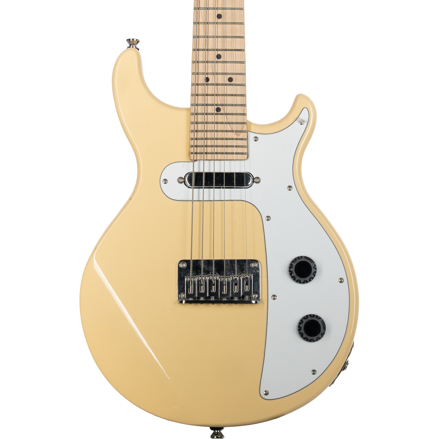 Gold Tone GME-6 6-String Solid Body Mandolin Guitar - Cream