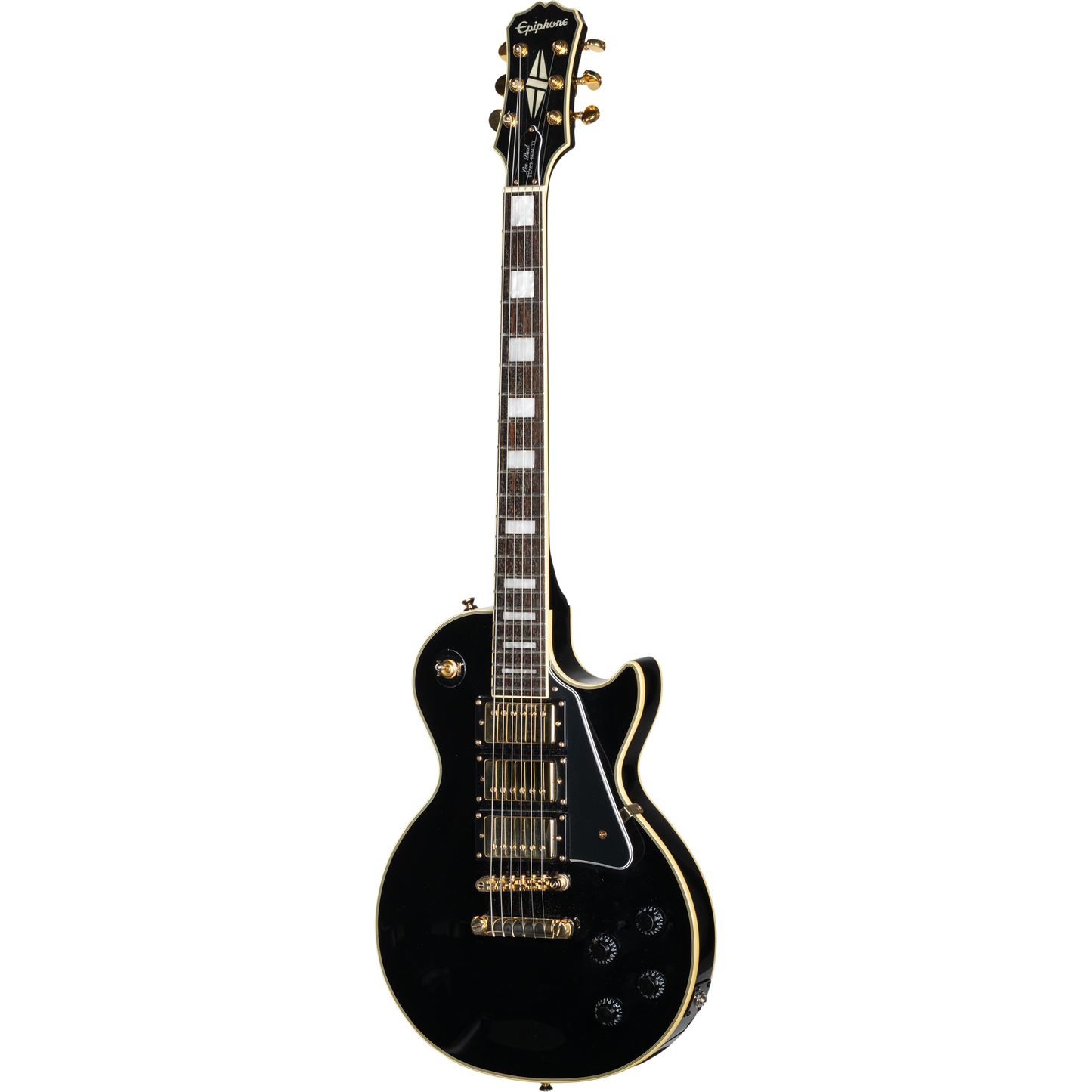 Epiphone Les Paul Custom Black Beauty Electric Guitar w/ 3 Duncan ‘59 Pickups