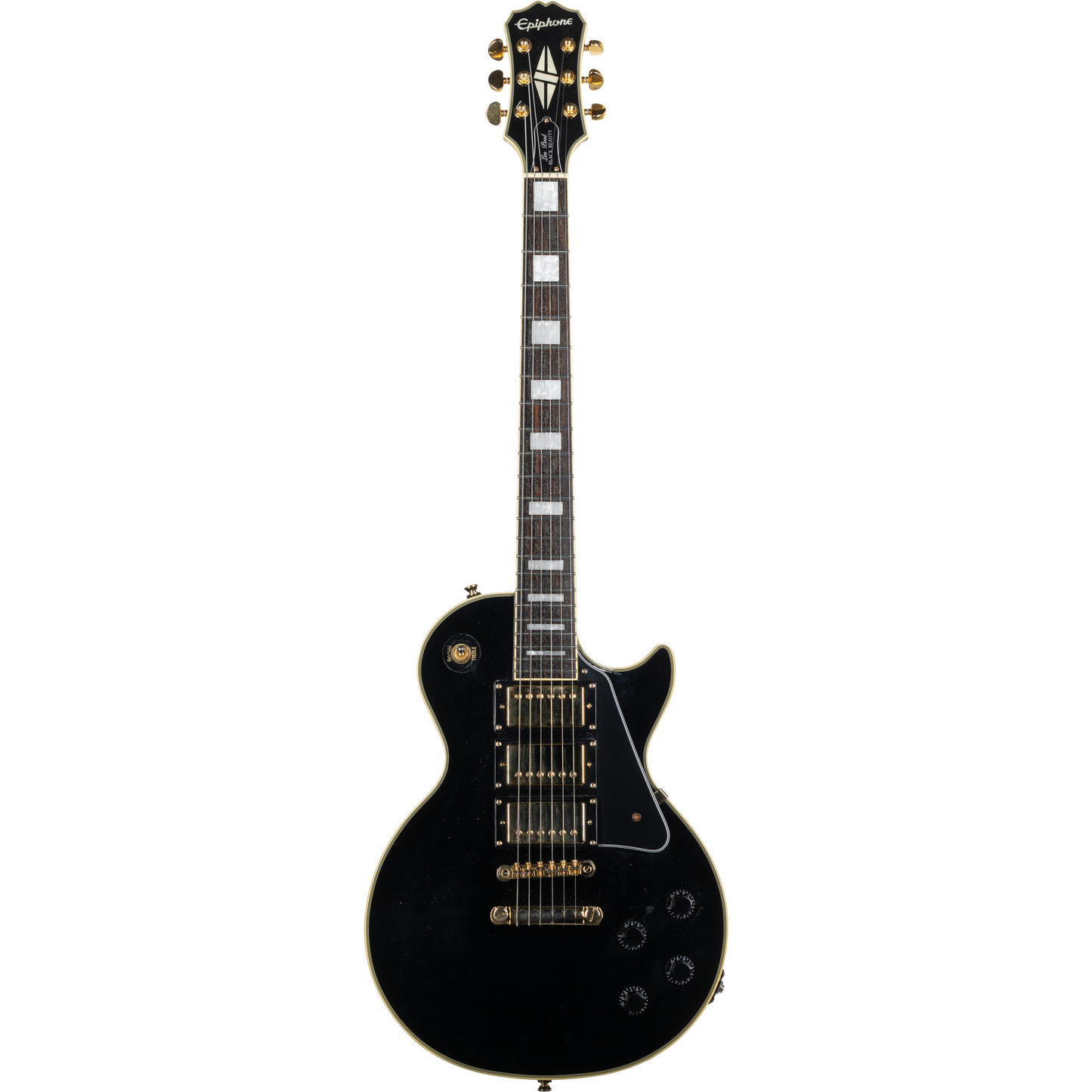 Epiphone Les Paul Custom Black Beauty Electric Guitar w/ 3 Duncan ‘59 Pickups