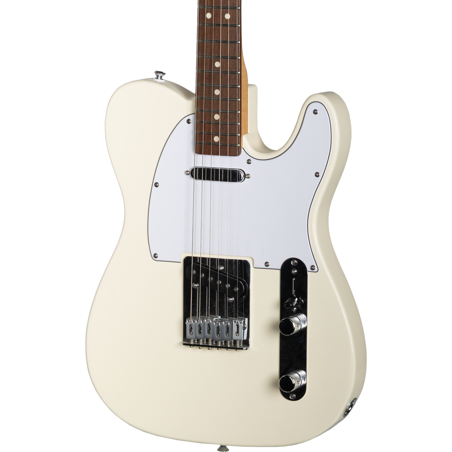 Fender Standard Telecaster - Laurel Fingerboard, White Pickguard, Olympic White