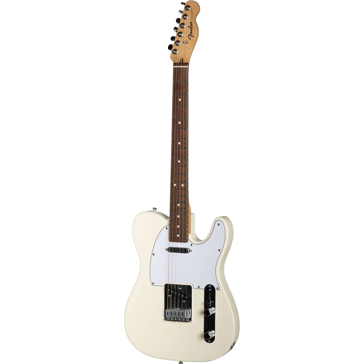 Fender Standard Telecaster - Laurel Fingerboard, White Pickguard, Olympic White