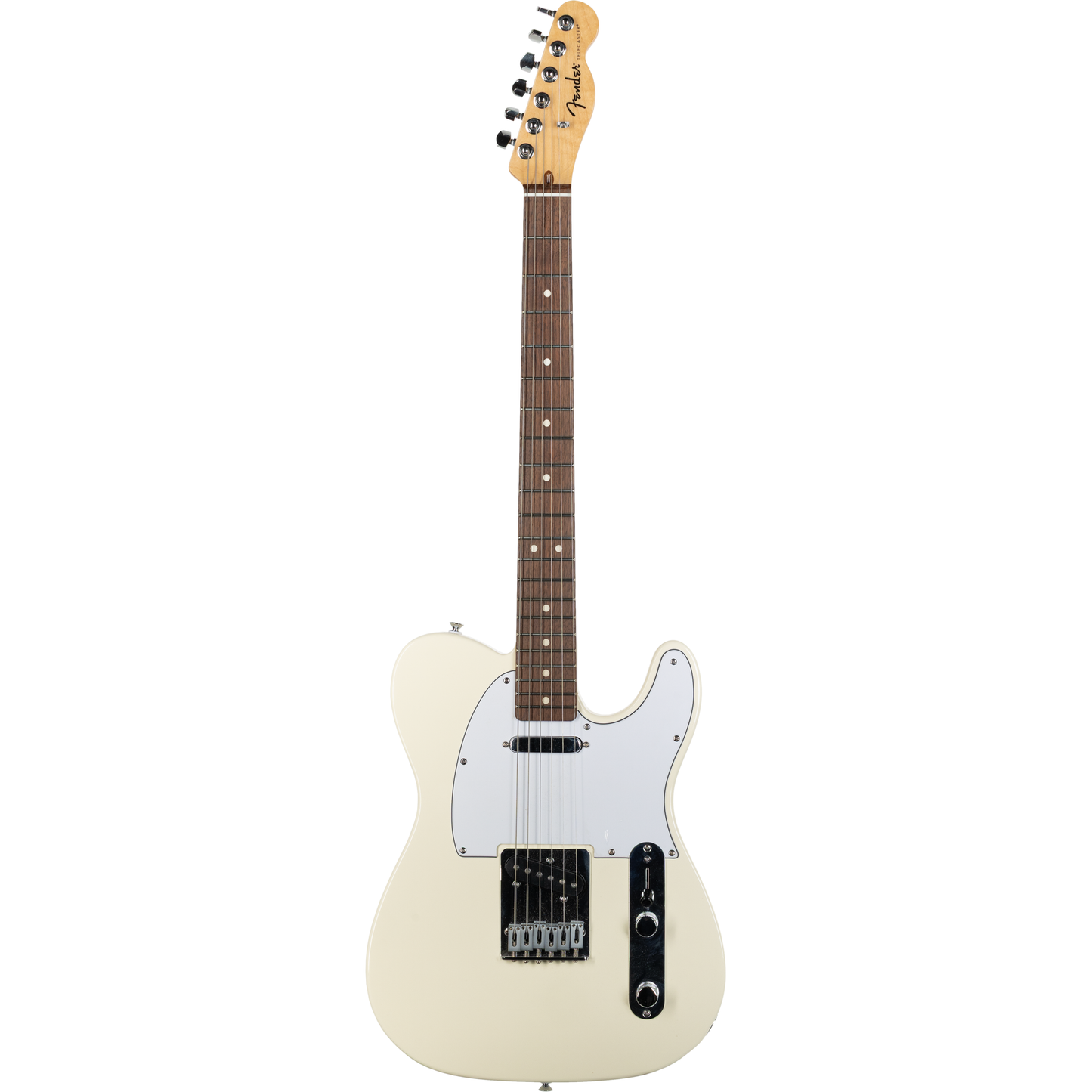 Fender Standard Telecaster - Laurel Fingerboard, White Pickguard, Olympic White